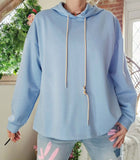Sweat Charlotte bleu ciel