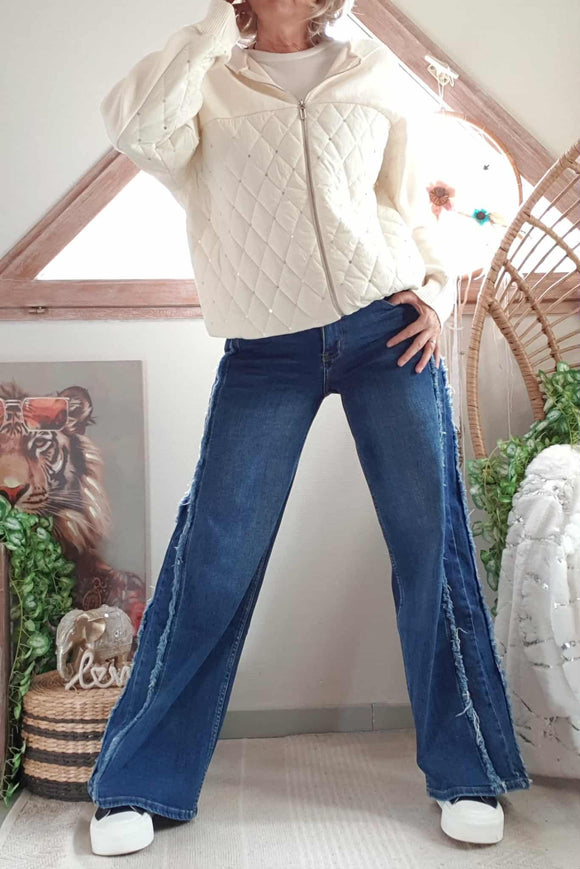 Gilet Mona blanc