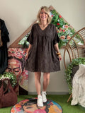 Robe Magalie chocolat