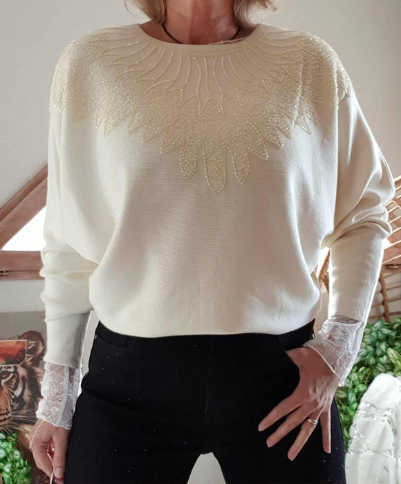 Pull Eden beige