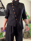 Veste Agathe noire du 36 au 42