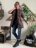 Veste longue MJ chocolat du 36 au 42/44