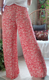 Pantalon Holly rouge