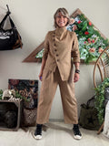 Veste Agathe camel du 36 au 42