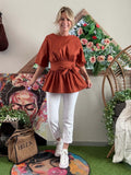 Blouse Murcia Terracotta