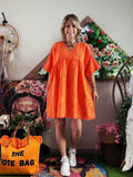Robe Magalie orange