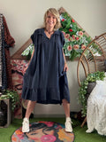 Robe Cécile bleu du 38 au 52