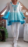 Blouse Symi turquoise