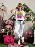 Tee-shirt Pink Love Sun