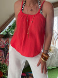 Top Sacha corail