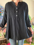 Blouse Josephine noire