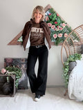 Tee-shirt Coffee chocolat du 36 au 42
