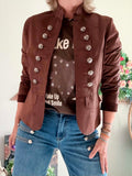 Veste Victoria Chocolat du 36 au 42