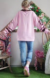 Haut Oversize 23 rose