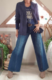 Veste Country bleu jeans