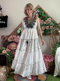 Robe Elena blanche/noire