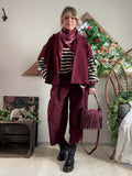 Veste Mila Bordeaux du 36 au 46