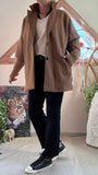 Manteau Gaston camel