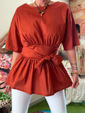 Blouse Murcia Terracotta