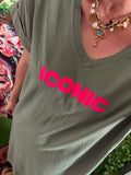 Robe Iconic kaki