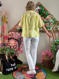 Blouse jaune Tina