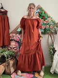 Robe Leslie rouille