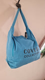Fourre-tout Coveri bleu turquoise