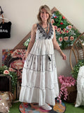 Robe Elena blanche/noire