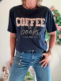 Tee-shirt Coffee bleu marine du 36 au 42