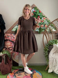 Robe Savana  chocolat