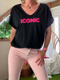 Tee-shirt Iconic noir