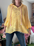 Pull Peace jaune