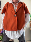 Veste Mila terracotta du 36 au 46