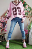 Haut Oversize 23 rose