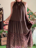 Robe Éclipse chocolat