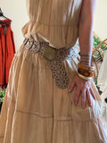 Ceinture beige Bohème