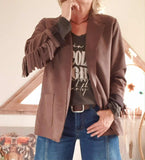Veste Country chocolat