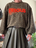 Sweat Bisous kaki du 36 au 44