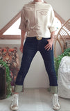 Pull Rostro taupe/beige