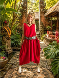 Robe Eva rouge du 38 au 52