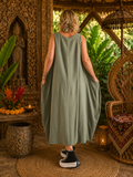 Robe Eva kaki