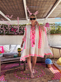 Robe poncho fushia Jaipur