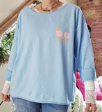 Haut skull  bleu ciel