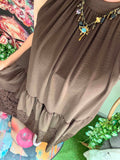 Robe Éclipse chocolat