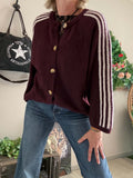 Gilet bordeaux Sandy du 38 au 52