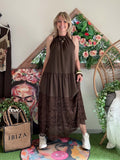 Robe Éclipse chocolat