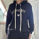 Ensemble jogg Bohème noir