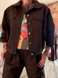 Veste City chocolat du 38 au 48