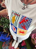 Tee-shirt Crustacé blanc