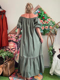 Robe Leslie kaki